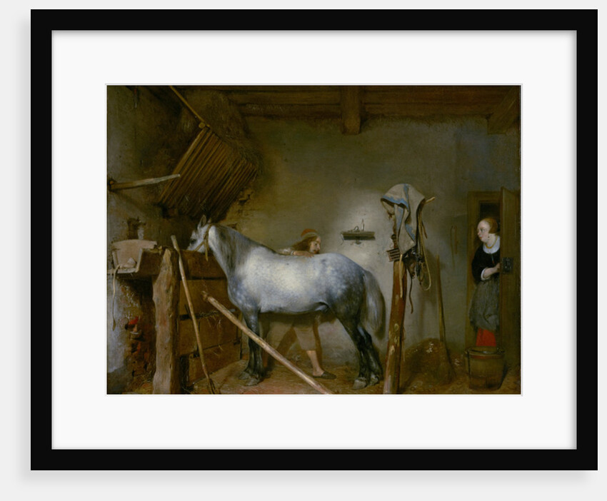 Horse in a Stable, c.1652-54 by Gerard ter Borch or Terborch