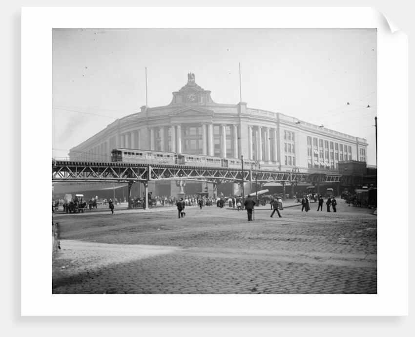 South Station, Boston, Massachusetts, c.1905 by Detroit Publishing Co.