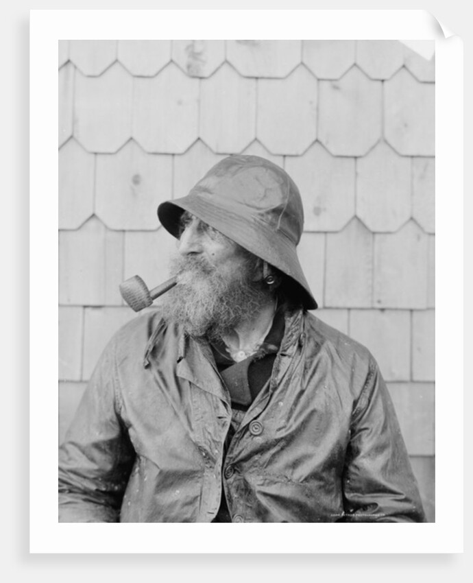 A Cape Ann fisherman, c.1900-06 by Detroit Publishing Co.