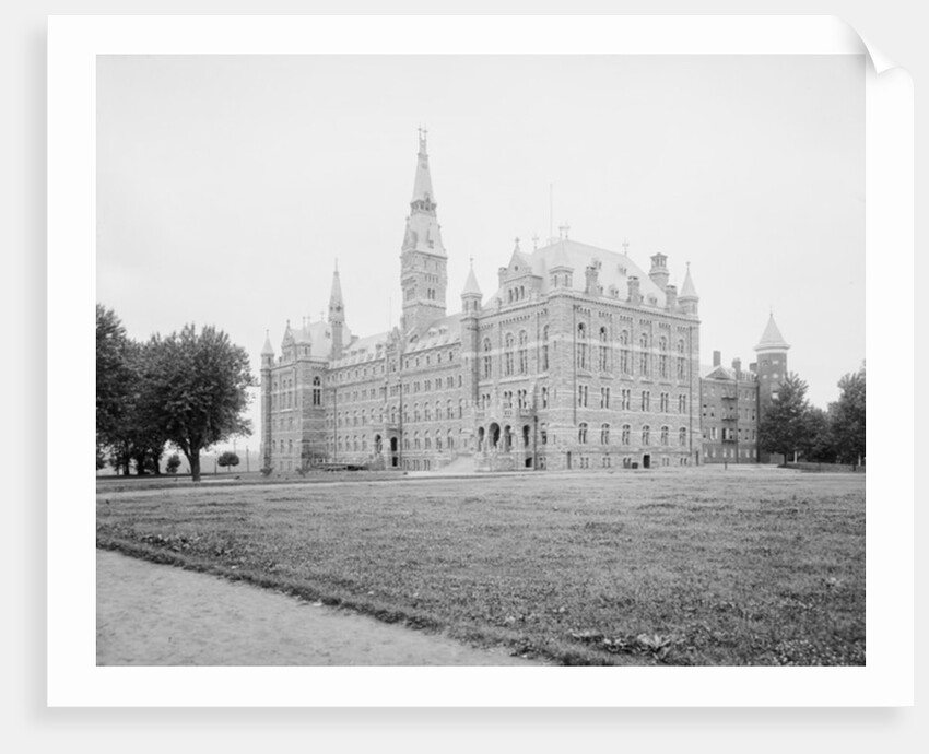 General view, Georgetown University, Washington, D.C., c.1904 by Detroit Publishing Co.