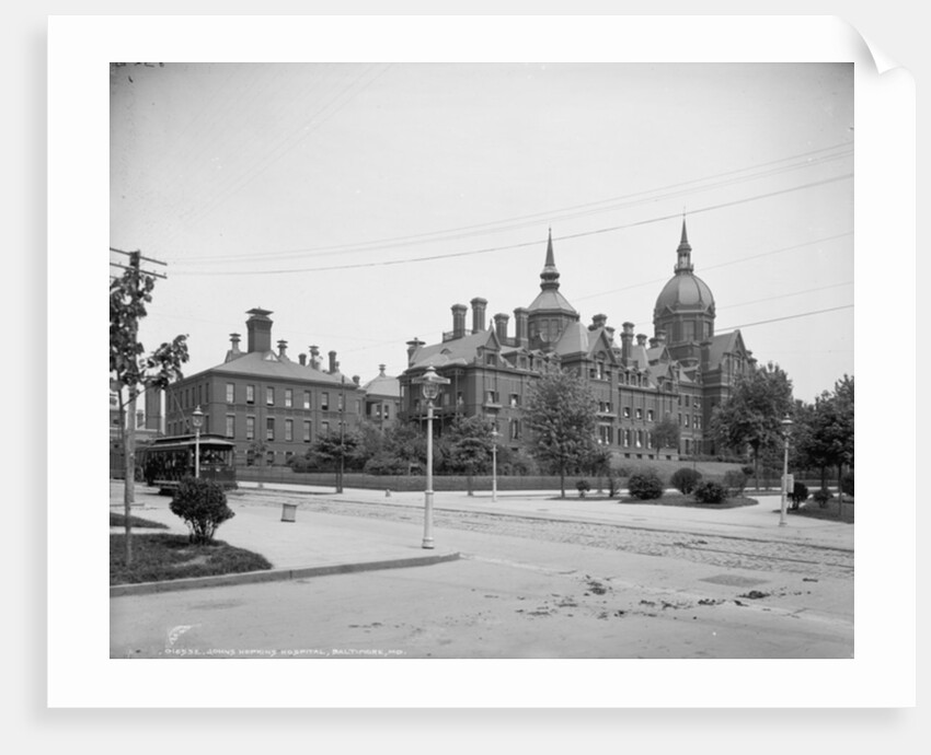 Johns Hopkins Hospital, Baltimore, Md., c.1903 by Detroit Publishing Co.