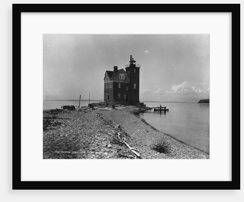 Mackinac Island from Round Island, c.1899 by Detroit Publishing Co.