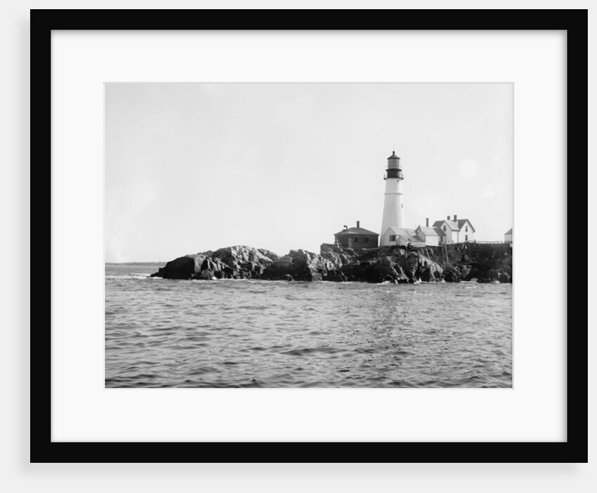 Portland Head Light, Portland, Maine, c.1900-10 by Detroit Publishing Co.