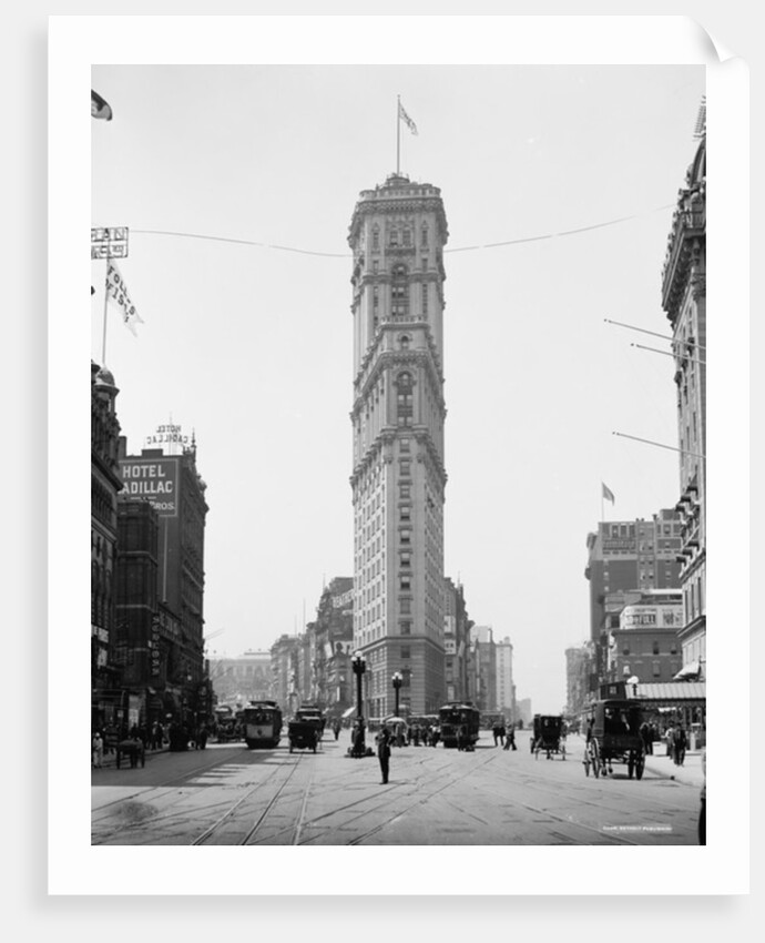 Times Building, New York, N.Y., c.1908 by Detroit Publishing Co.