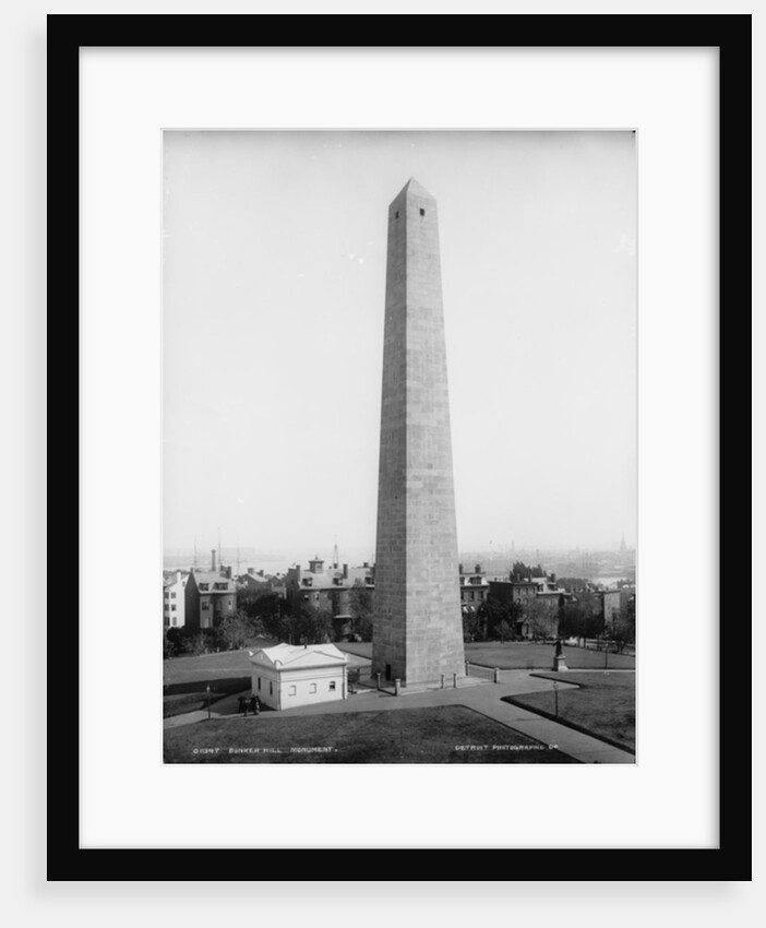 Bunker Hill Monument, Charlestown, Massachusetts, c.1890-99 by Detroit Publishing Co.
