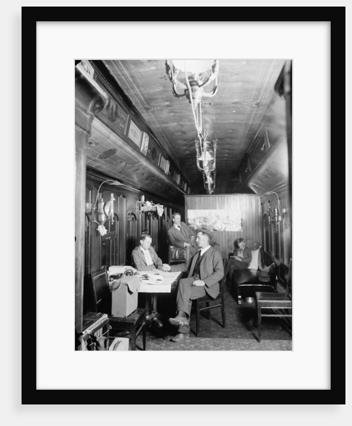 New York Central Railway photographic car, c.1895-1915 by Detroit Publishing Co.