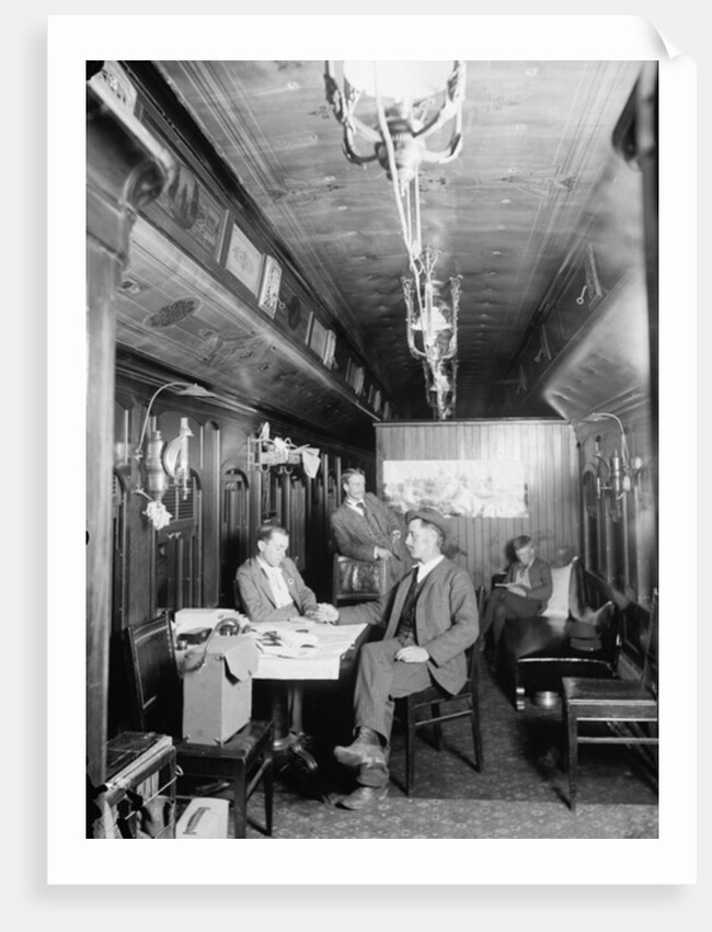 New York Central Railway photographic car, c.1895-1915 by Detroit Publishing Co.