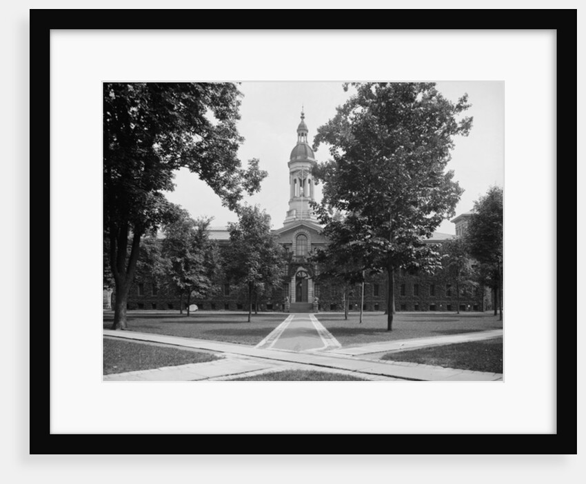 Nassau Hall, Princeton University, N.J., c.1903 by Detroit Publishing Co.