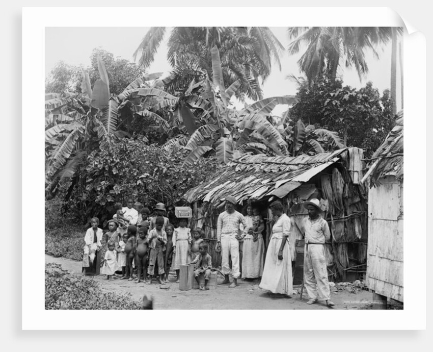 Puerto Rican natives, c.1903 by Detroit Publishing Co.