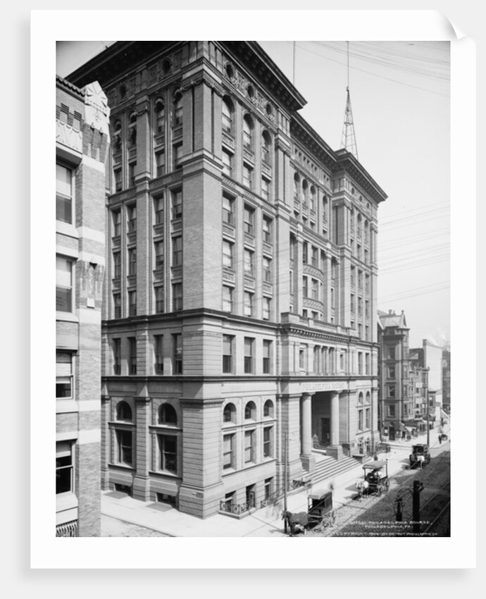 Philadelphia Bourse, Philadelphia, Pennsylvania, c.1904 by Detroit Publishing Co.