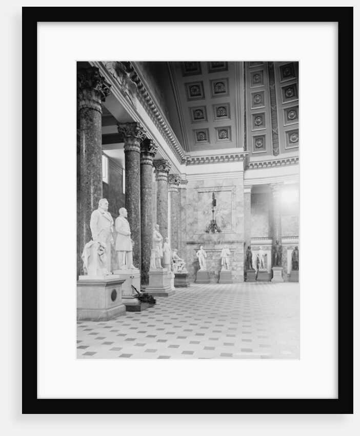 A Corner in Statuary Hall, the Capitol at Washington, D.C., c.1904 by Detroit Publishing Co.