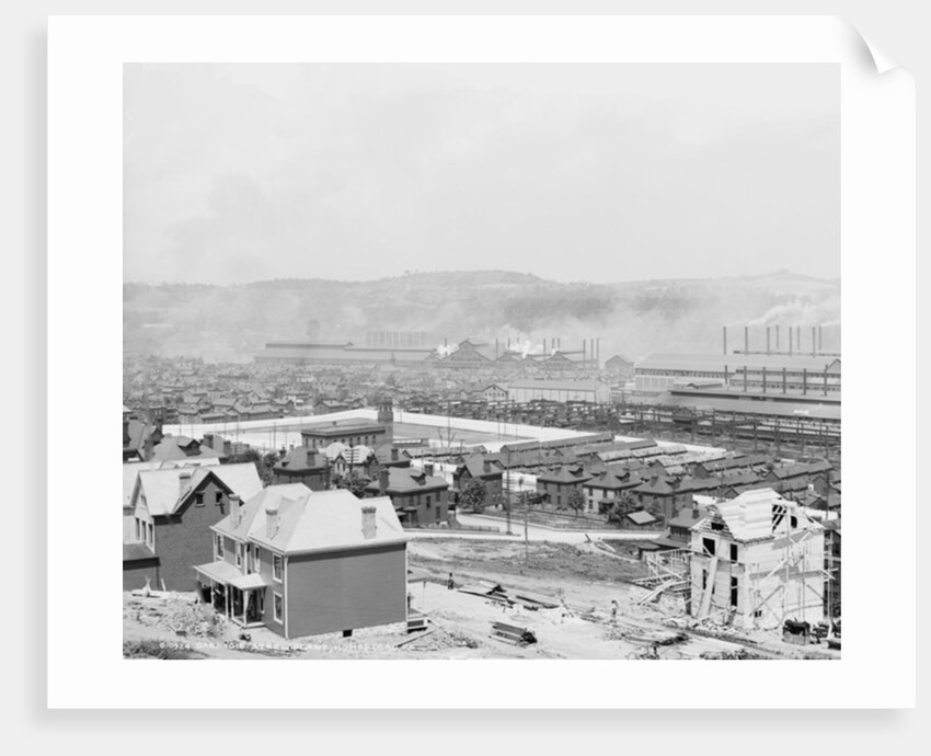 Carnegie Steel Plant, Homestead, Pennsylvania, c.1905 by Detroit Publishing Co.