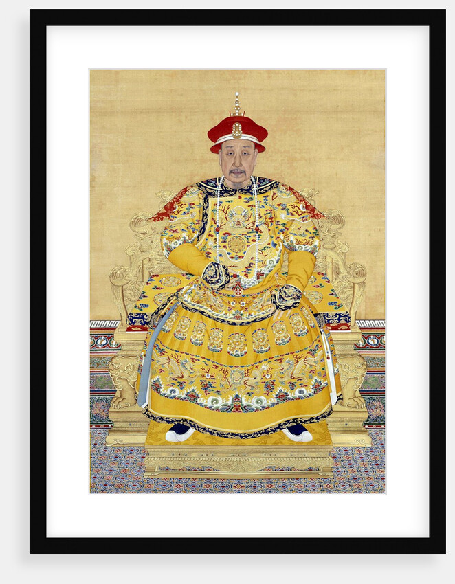 Emperor Qianlong in Old Age by School Chinese