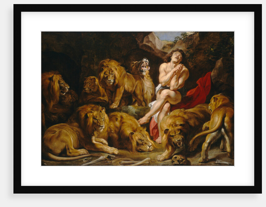 Daniel and the Lions Den, c.1615 by Peter Paul Rubens