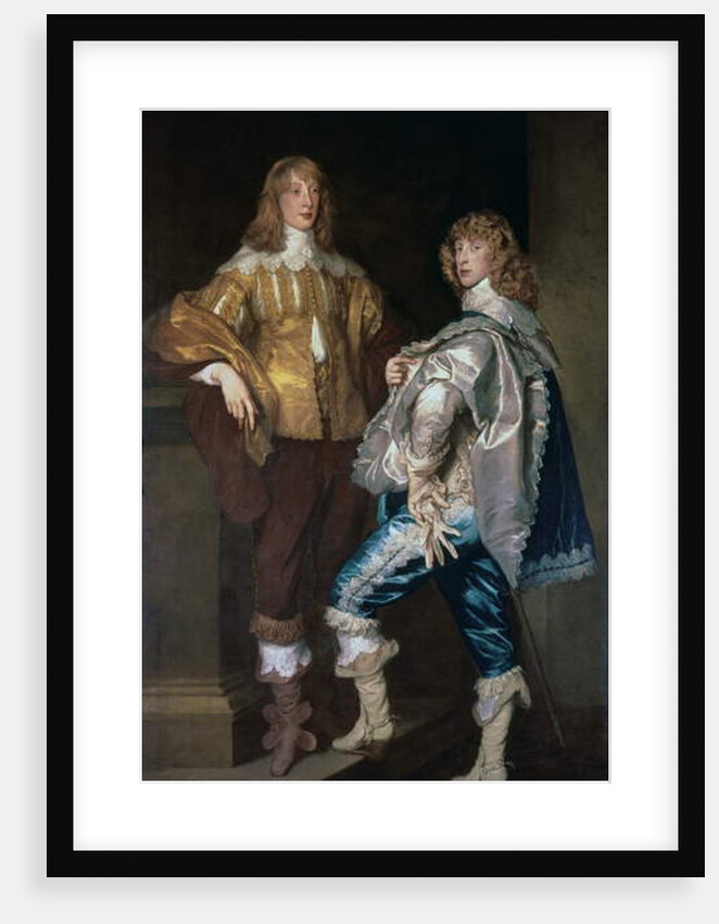 Lord John Stuart and his brother, Lord Bernard Stuart c.1638 by Anthony van Dyck