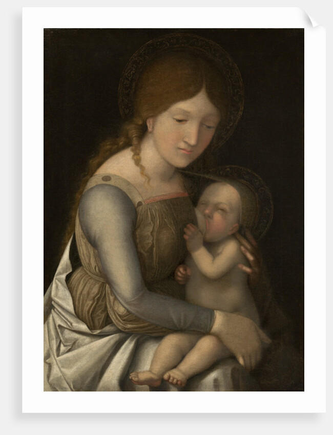 Madonna and Child, c.1505/1510 by Andrea Mantegna