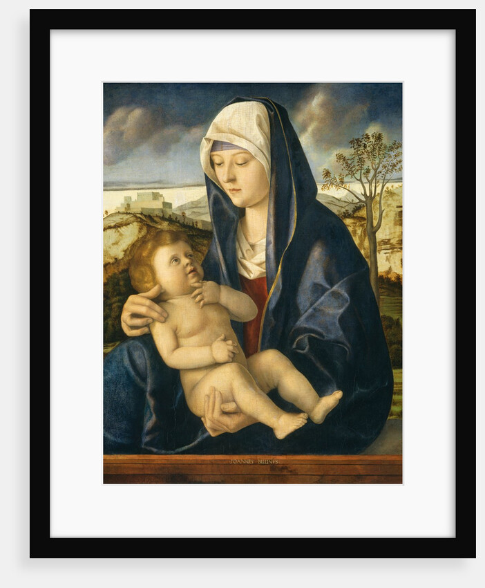Madonna and Child in a Landscape, c.1490-1500 by Giovanni Bellini
