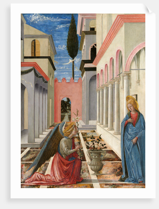 The Annunciation, c.1445/1450 by Fra Carnevale