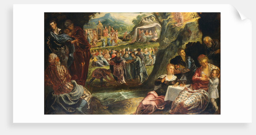 The Worship of the Golden Calf, c.1560 by Jacopo Robusti Tintoretto