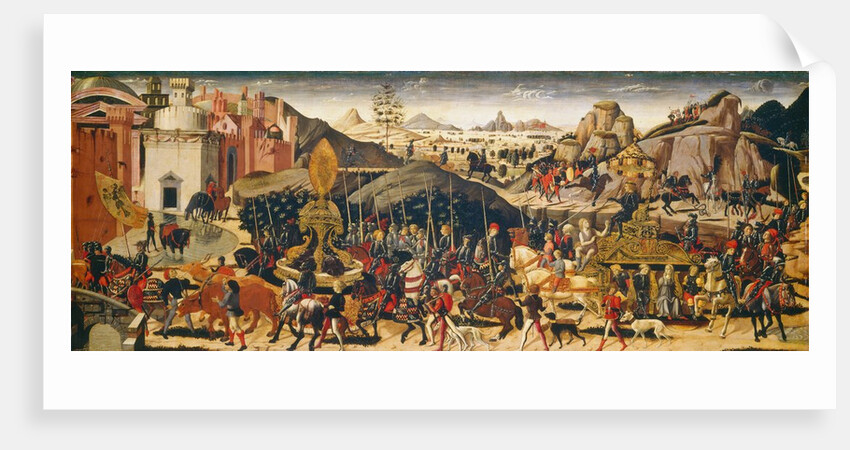 The Triumph of Camillus, c.1470/1475 by Biagio and Workshop d'Antonio