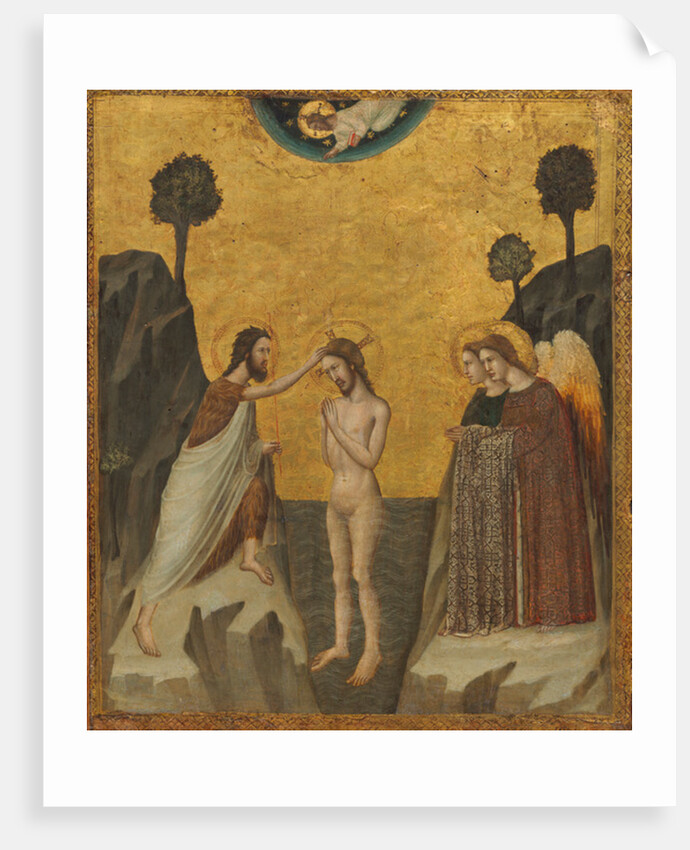 The Baptism of Christ, c.1330/1340 by Master of the Life of Saint John the Baptist