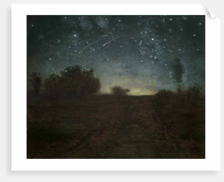 Starry Night, c.1850-65 by Jean-Francois Millet