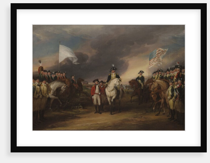 The Surrender of Lord Cornwallis at Yorktown, October 19, 1781, 1787-c.1828 by John Trumbull