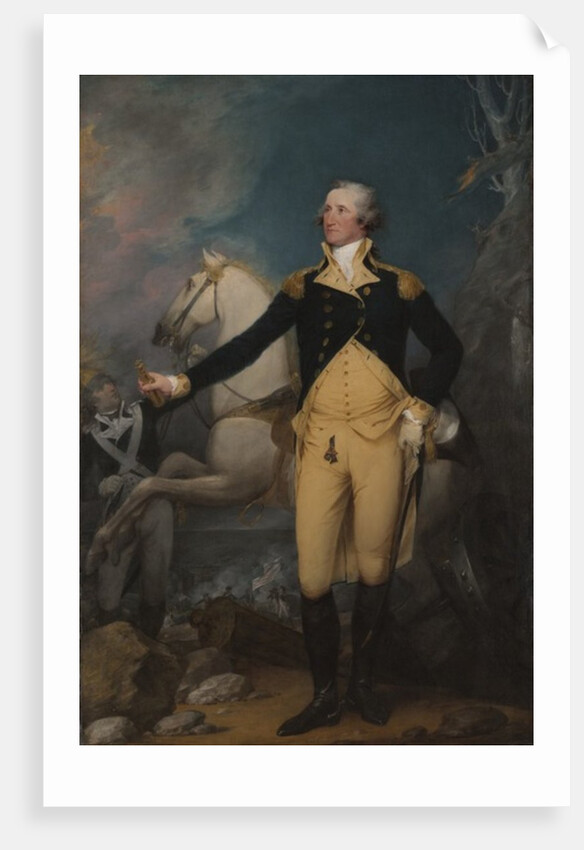General George Washington at Trenton, 1792 by John Trumbull