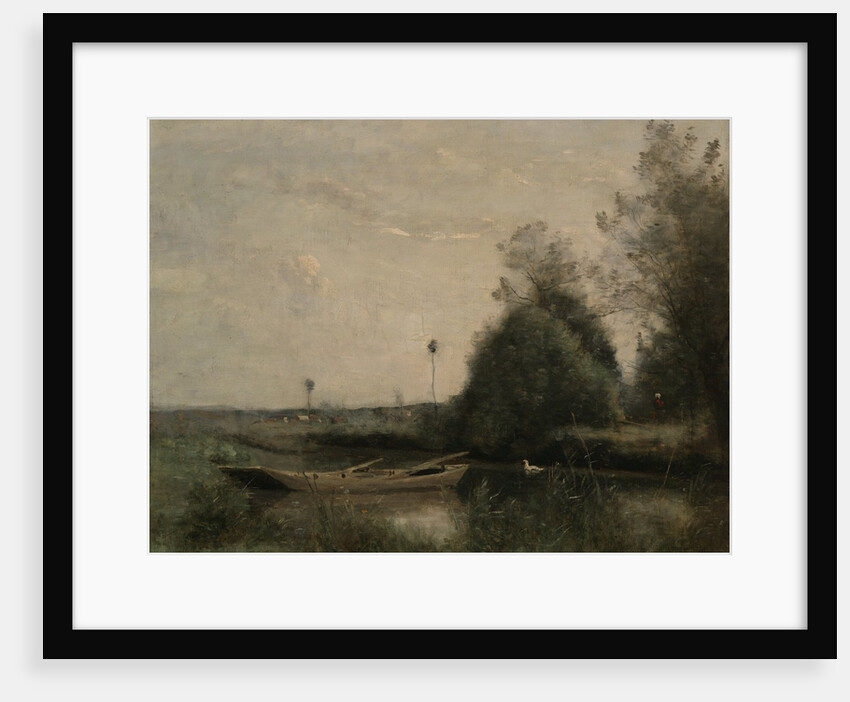 A Pond in Mortain, c.1860-70 by Jean Baptiste Camille Corot
