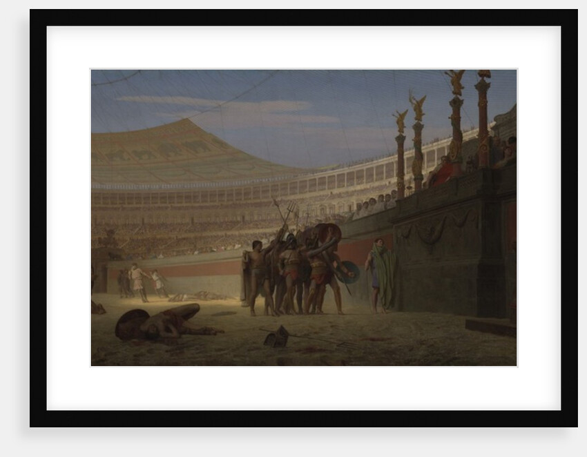 Ave Caesar! Morituri te salutant, 1859 by Jean Leon Gerome
