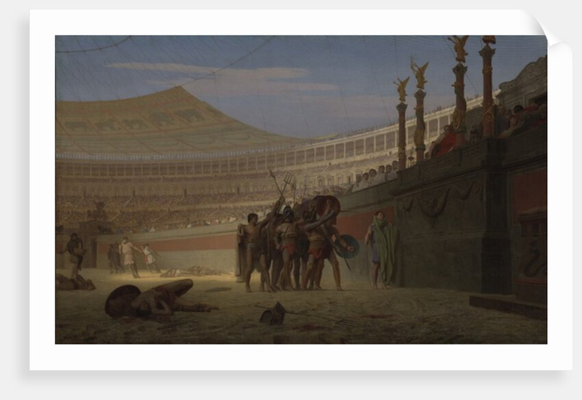 Ave Caesar! Morituri te salutant, 1859 by Jean Leon Gerome