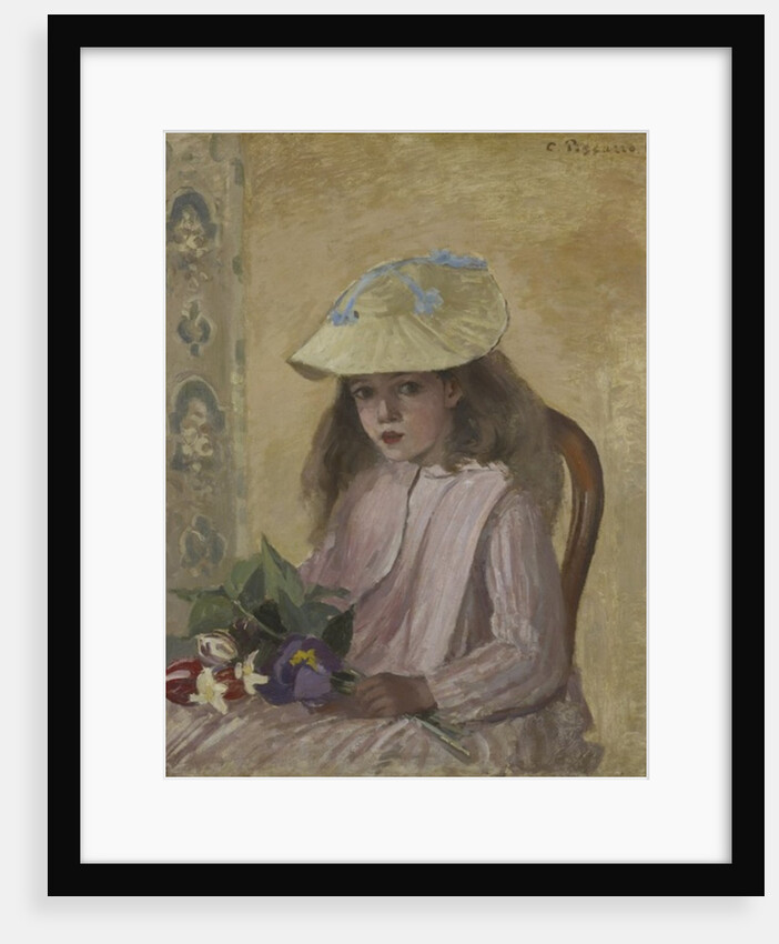 Portrait of the Artist’s Daughter, 1872 by Camille Pissarro