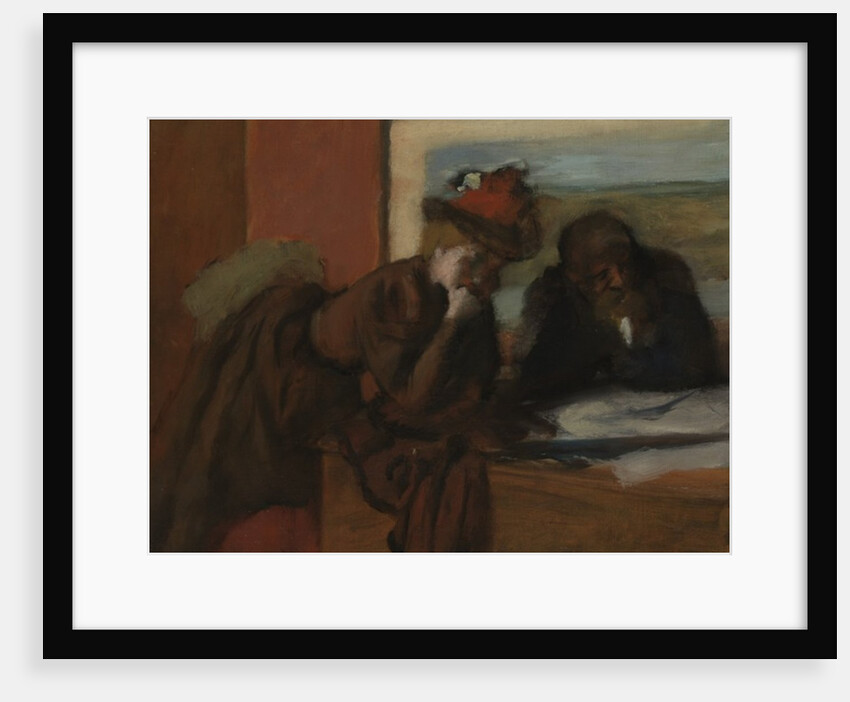 The Conversation, 1885-95 by Edgar Degas