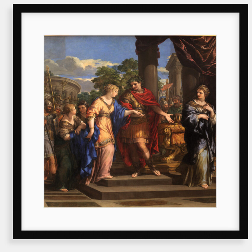 Caesar giving Cleopatra the Throne of Egypt, c.1637 by Pietro da Cortona