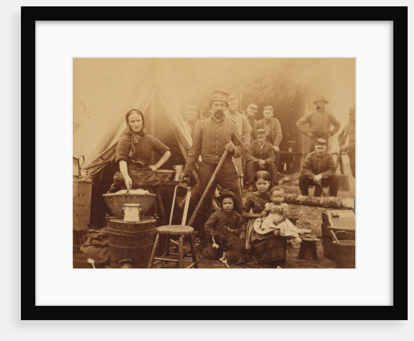 Camp of 31st Pennsylvania Infantry near Washington, D.C., 1862 by American Photographer