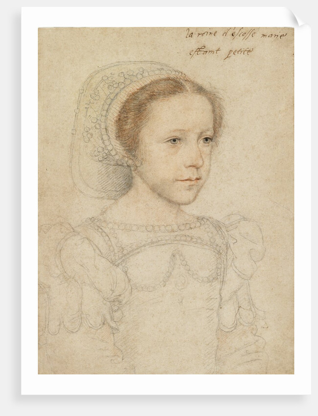 Portrait of Mary, Queen of Scots, c.1549 by Francois Clouet