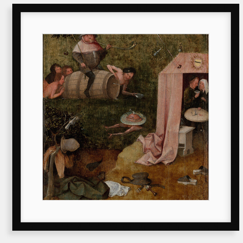 An Allegory of Intemperance, c.1495-1500 by Hieronymus Bosch