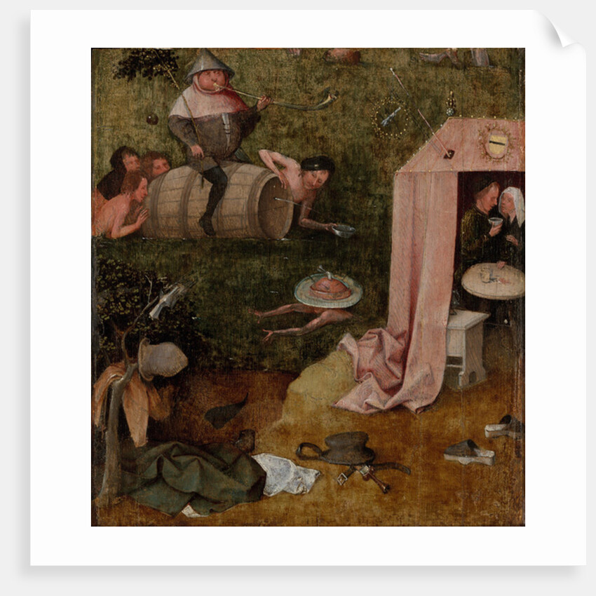An Allegory of Intemperance, c.1495-1500 by Hieronymus Bosch
