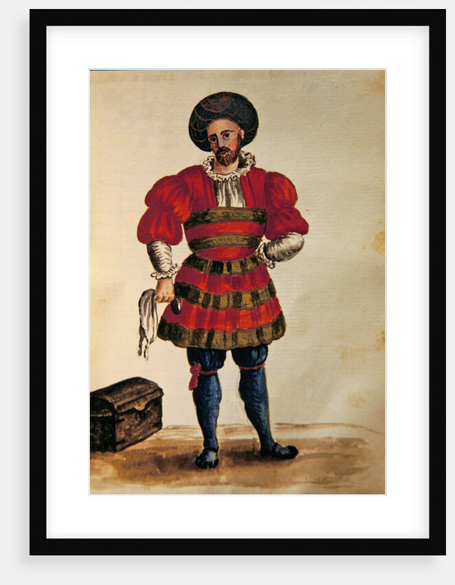 A Venetian Traveller by Jan van Grevenbroeck