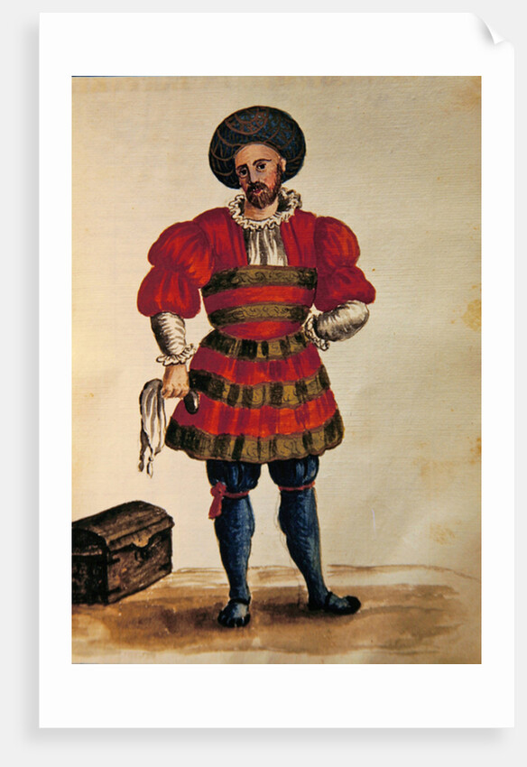 A Venetian Traveller by Jan van Grevenbroeck