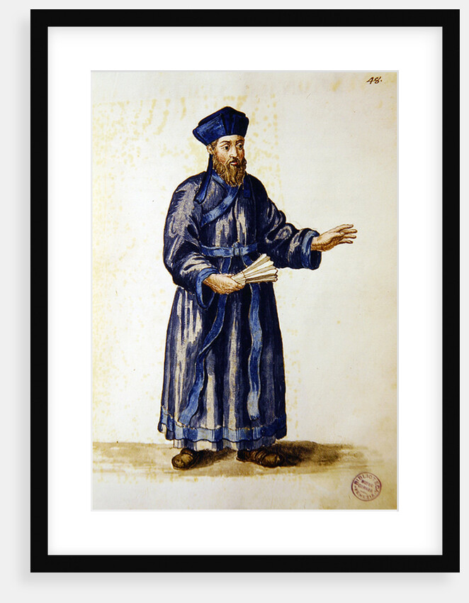 Venetian missionary in China by Jan van Grevenbroeck