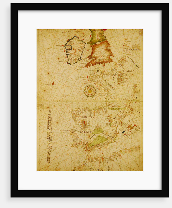 The Atlantic Coasts of Europe and Africa by Giovanni Xenodocus da Corfu