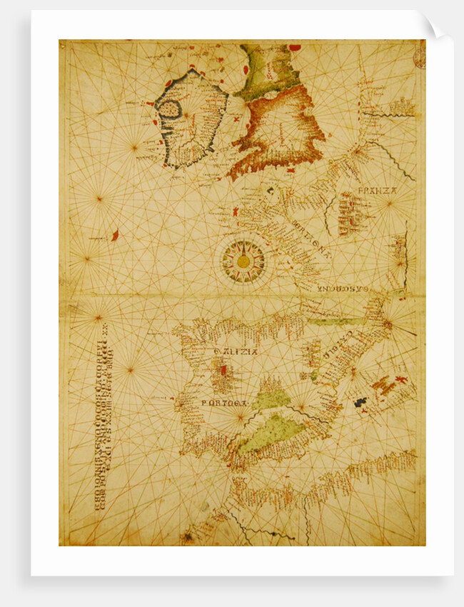 The Atlantic Coasts of Europe and Africa by Giovanni Xenodocus da Corfu