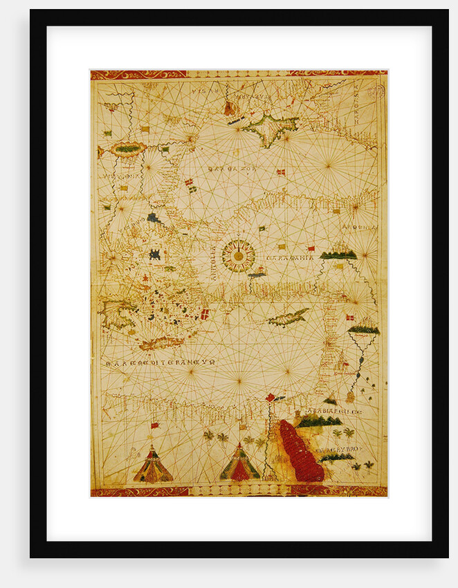 The Eastern Mediterranean by Giovanni Xenodocus da Corfu