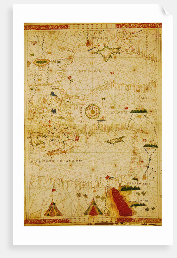 The Eastern Mediterranean by Giovanni Xenodocus da Corfu