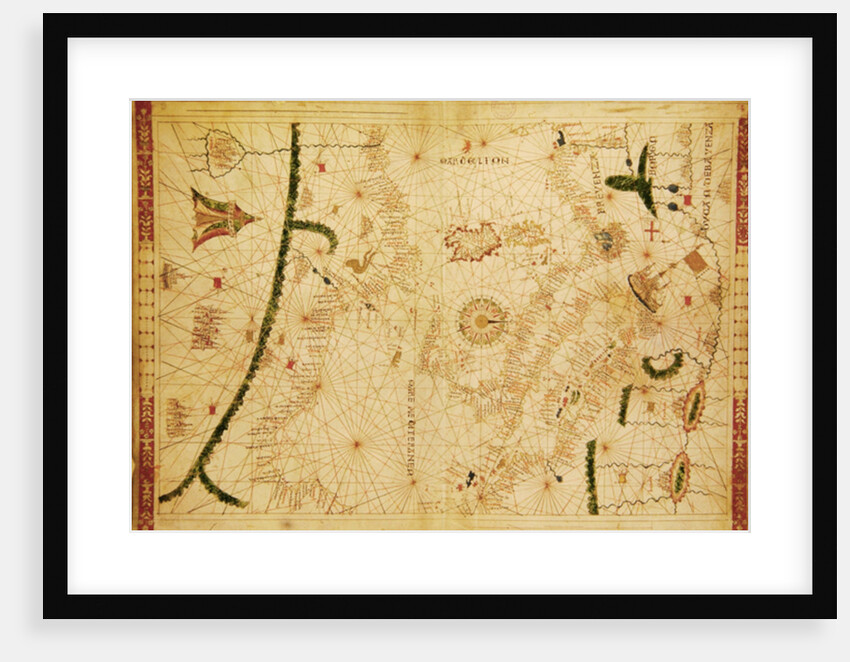 The Central Mediterranean by Giovanni Xenodocus da Corfu