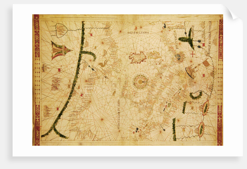 The Central Mediterranean by Giovanni Xenodocus da Corfu