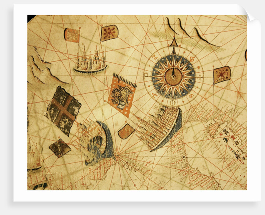 The maritime cities of Genoa and Venice by Calopodio da Candia