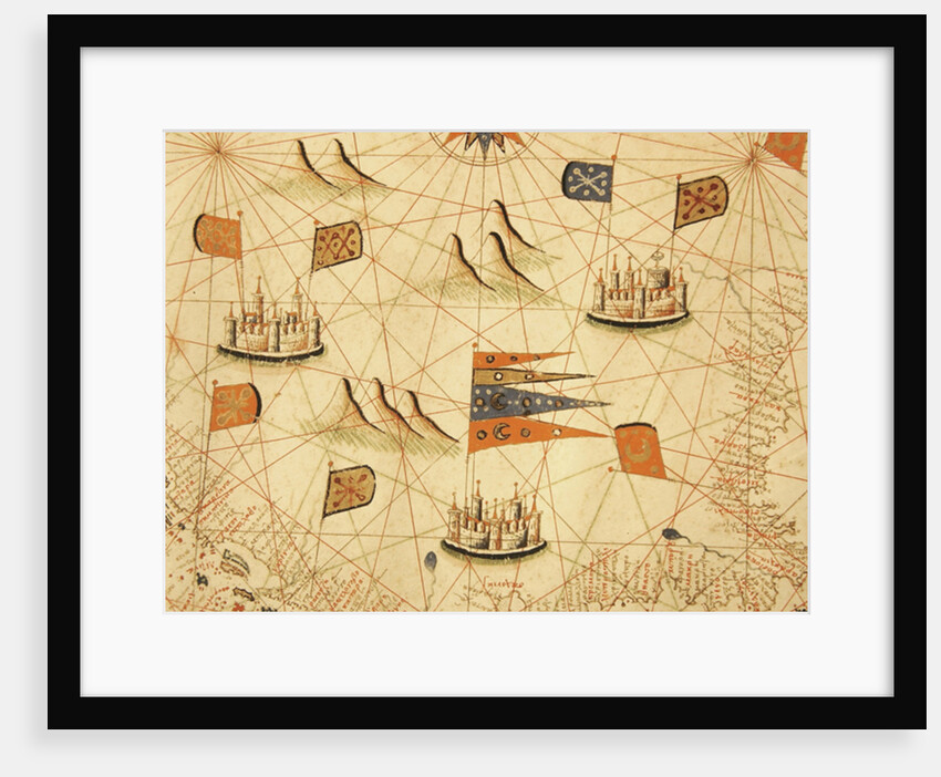 The coast of Tunisia and the Gulf of Gabes by Calopodio da Candia