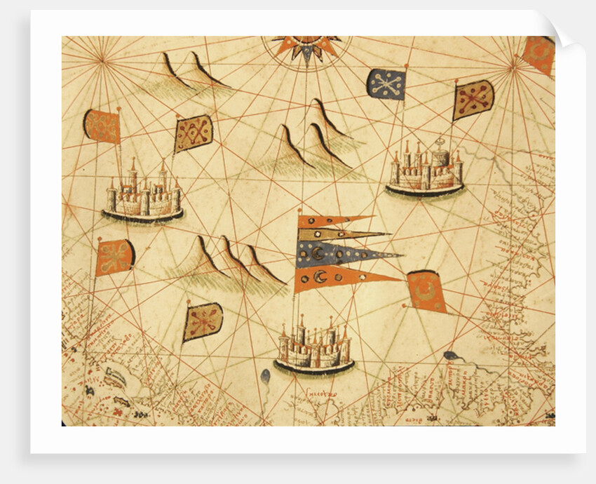 The coast of Tunisia and the Gulf of Gabes by Calopodio da Candia